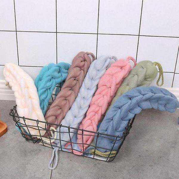  샤워 꽈배기 데일리 거품 타올 클래식 바디 브러쉬 샤