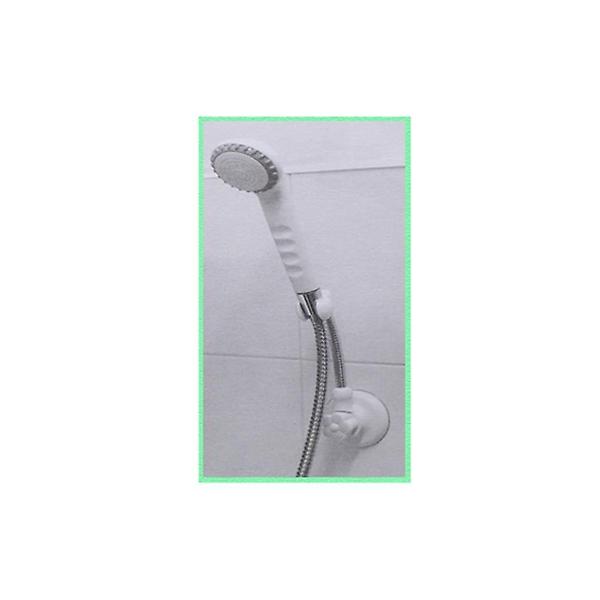  꽃모양 진공압축 고브라 샤워홀더 욕실소품 욕실용품