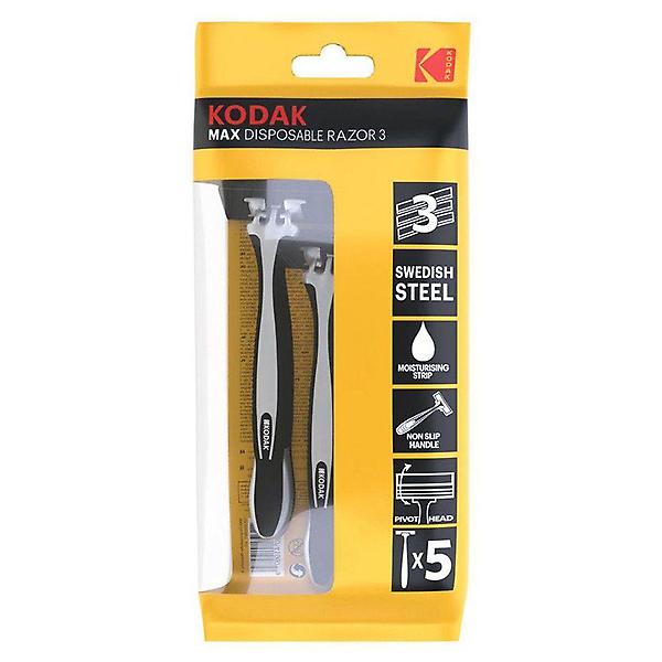  코닥 일회용 면도기 3중날 맥스3 5개입