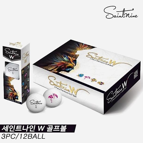  [넥센정품]2020 세인트나인 W 골프볼/골프공[화이트][3피스/12알]