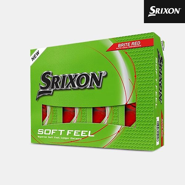  던롭코리아 정품 스릭슨 소프트 필 14 브라이트 골프볼[남여공용][3COLORS][2피스 12알]