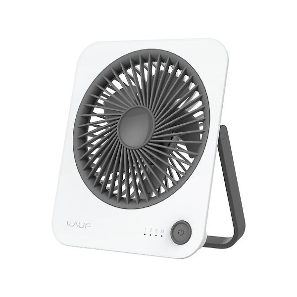  카프 스퀘어 사각 슬림 미니 무선 소형 캠핑 탁상용 책상 사무실 선풍기 KF-DF04