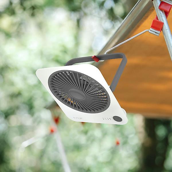  카프 스퀘어 사각 슬림 미니 무선 소형 캠핑 탁상용 책상 사무실 선풍기 KF-DF04