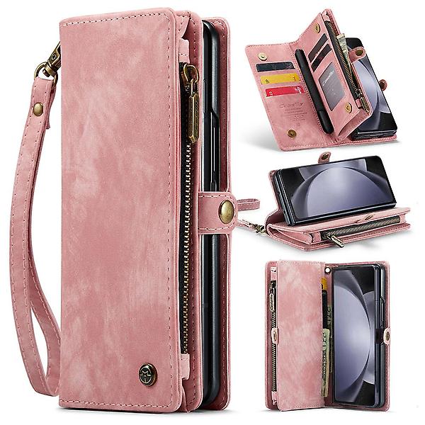  갤럭시 Z폴드5 하이엔드 가죽 포켓 레더 지갑 케이스