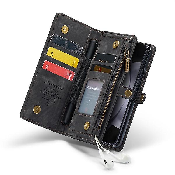  갤럭시 Z폴드5 하이엔드 가죽 포켓 레더 지갑 케이스