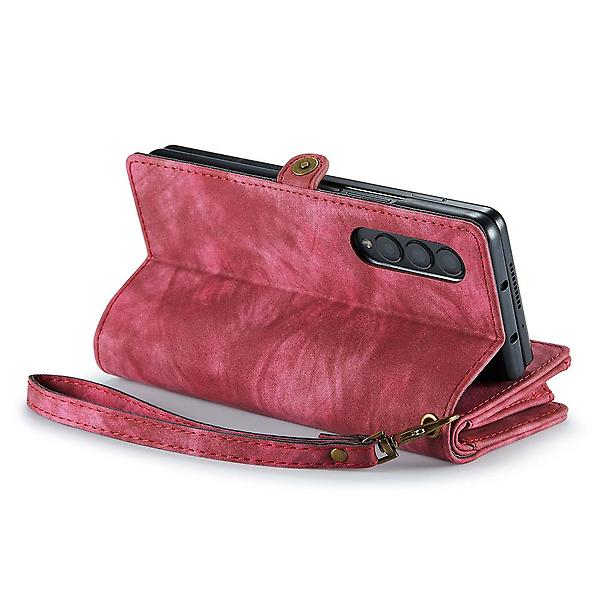  갤럭시 Z폴드5 하이엔드 가죽 포켓 레더 지갑 케이스