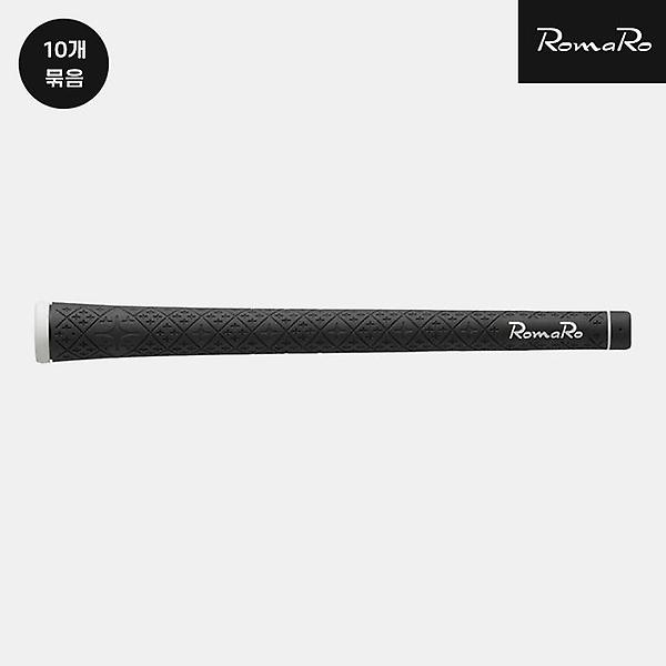  [10개묶음]2022 로마로 투어 타입 라운드그립[블랙화이트]