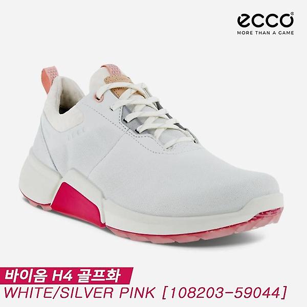  [에코코리아정품]2022 에코 바이옴(BIOM) H4 골프화[화이트/실버핑크][108203-59044][여성용]