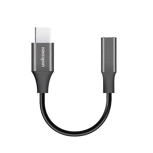  유니콘 USB C타입 to 3.5mm 이어폰젠더 오디오변환 AUX CT-300S