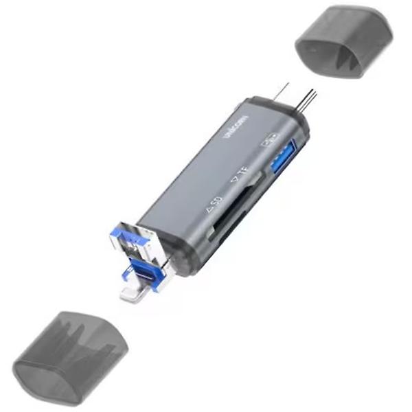  UNICORN XC-3000M 3in1 멀티카드리더기(OTG+A/C타입/8핀IOS+USB3.0 1포트)