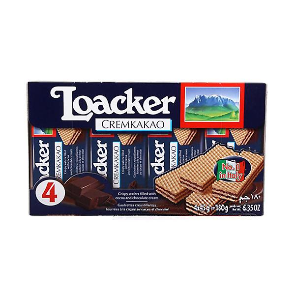  로아커 웨하스 크림카카오 45g 1곽(4개입) x 2개