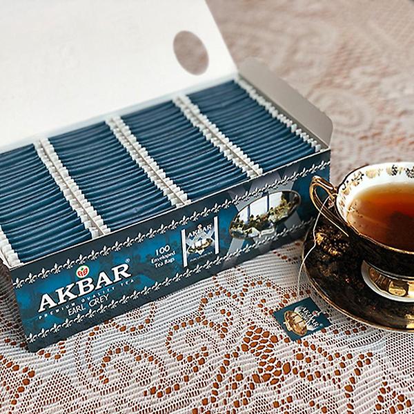  아크바 얼그레이티 홍차 2g 100티백 개별포장 대용량