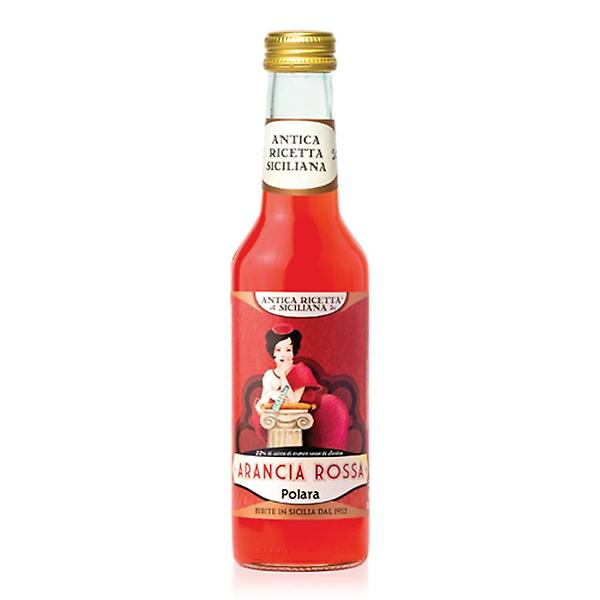  폴라라 과일 탄산음료 아란시아 로싸 블러드오렌지 275ml 병음료 24개