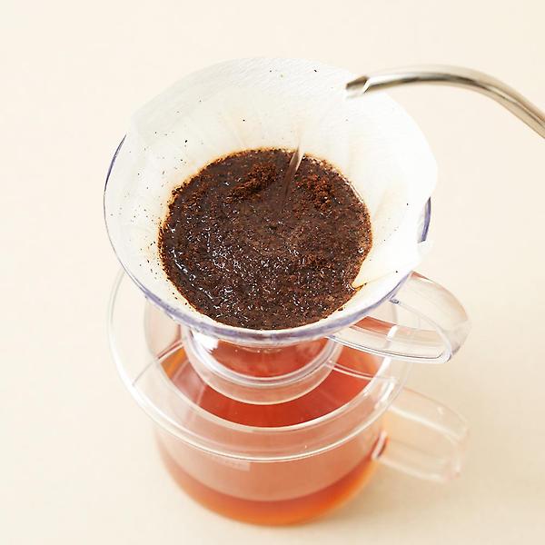  하리오 V60 커피 드리퍼 웨이브 투명 (VD-01T) 1-2인용