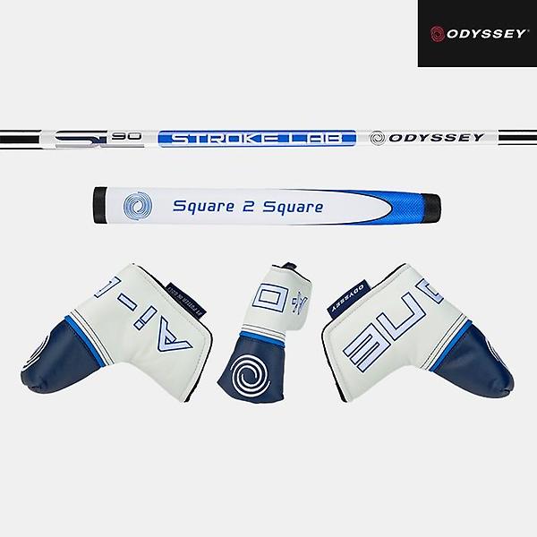  2025 오디세이 스퀘어 2 스퀘어 DW 퍼터[남여공용][블레이드][OVERSIZE GRIP]