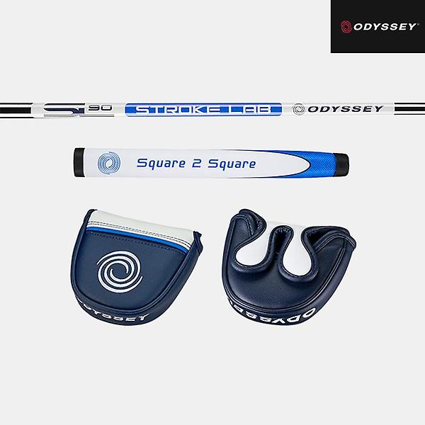  2025 오디세이 스퀘어 2 스퀘어 7 퍼터[남여공용][말렛][OVERSIZE GRIP]
