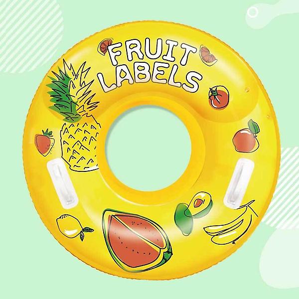  [웨이브위시]87cm 옐로랑 이중튜브