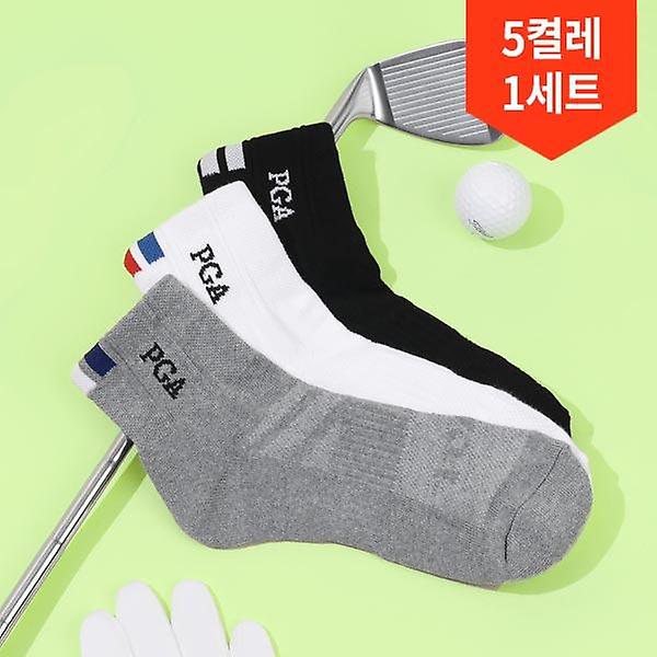  5켤레/PGA 프리미엄 양말 PGAM 40 중목 /PGAM 41 단목