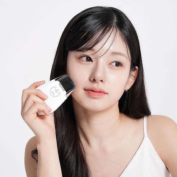 바나브 타임머신 화이트 갈바닉 이온 마사지기 데콜테 피부관리기 피부미용기기