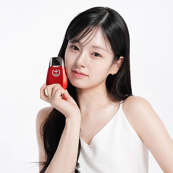  바나브 타임머신 레드 갈바닉 이온 마사지기 데콜테 피부관리기 피부미용기기
