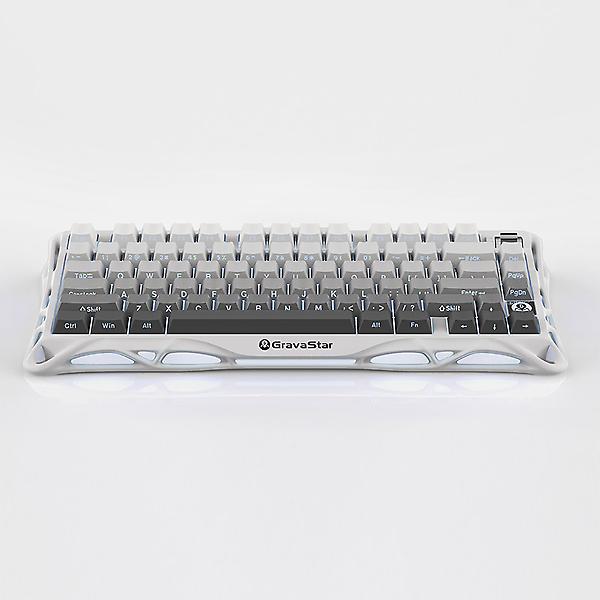  그라바스타 머큐리 K1 75 기계식 키보드_그래디언트 화이트