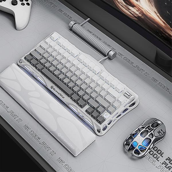  그라바스타 머큐리 K1 75 기계식 키보드_그래디언트 화이트