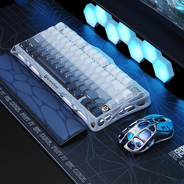  그라바스타 머큐리 K1 75 기계식 키보드_그래디언트 화이트