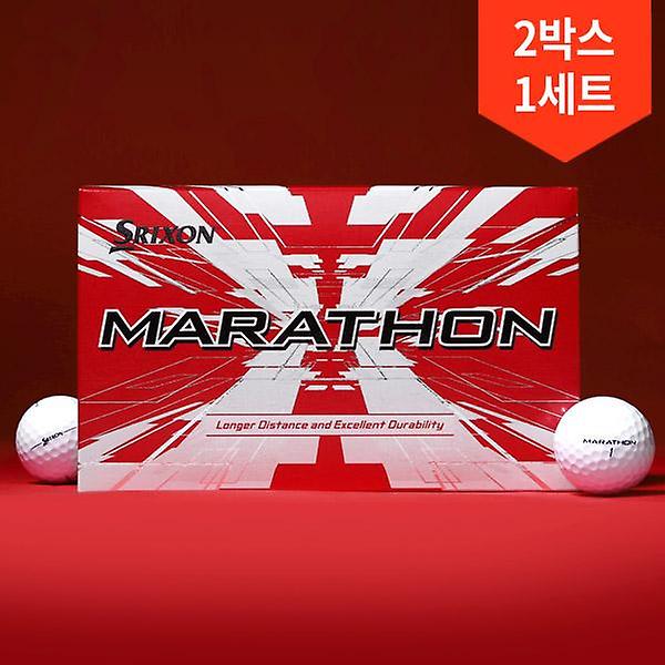  2박스총30구/ 던롭 스릭슨 NEW 마라톤 2피스 골프공