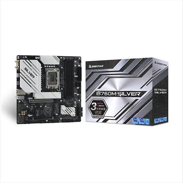  BIOSTAR B760M SILVER 제이씨현