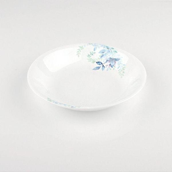  코렐 블루플로럴 습접시 찬기소 사라 식기 그릇