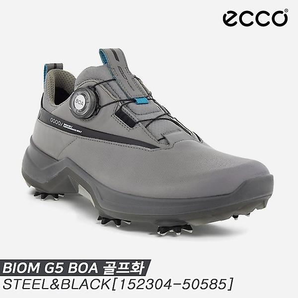  에코 2023 바이옴 G5 보아 골프화[스틸&블랙][152304-50585][남성용]