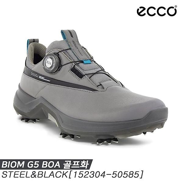  에코 2023 바이옴 G5 보아 골프화[스틸&블랙][152304-50585][남성용]