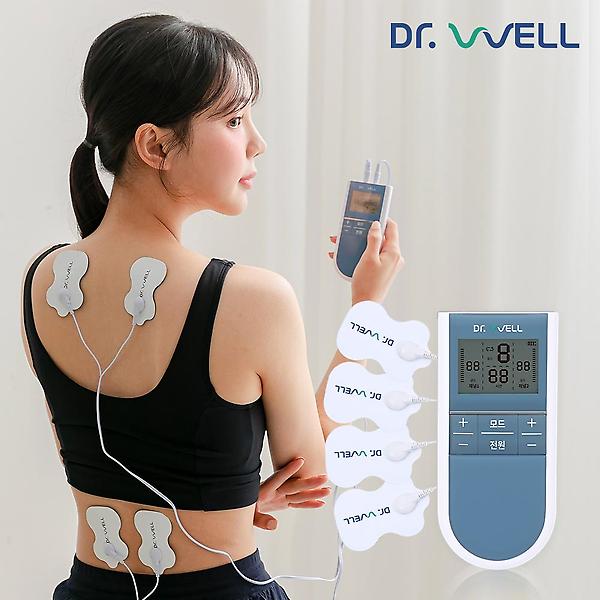  [닥터웰] EMS 듀얼 4패드 저주파 자극기 DR-470