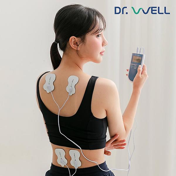  [닥터웰] EMS 듀얼 4패드 저주파 자극기 DR-470