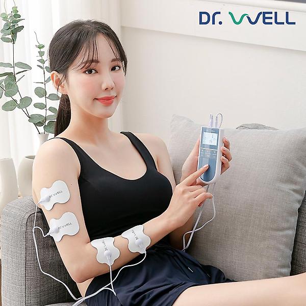  [닥터웰] EMS 듀얼 4패드 저주파 자극기 DR-470