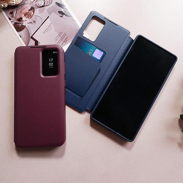  갤럭시 퀀텀 6 A56 스마트 뷰 커버 카드 수납 케이스