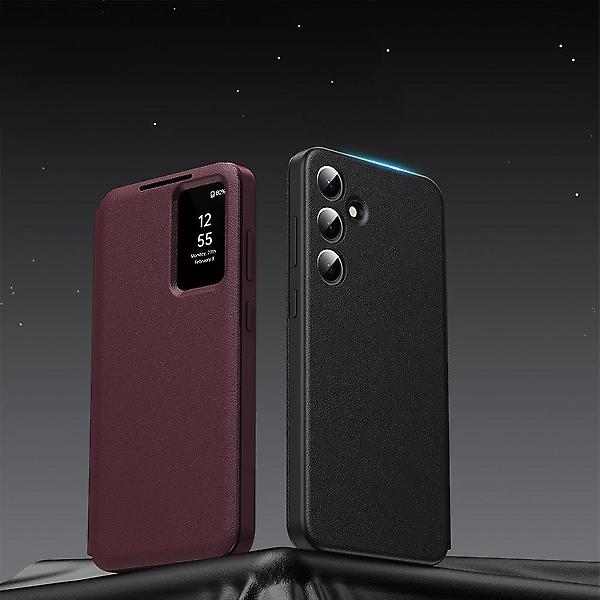  갤럭시 퀀텀 6 A56 스마트 뷰 커버 카드 수납 케이스