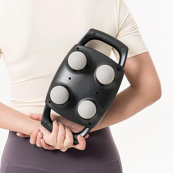  스마텍 무선 진동 목 어깨 허리 종아리 안마기 4구 핸디 전신 마사지기 ST-WM06