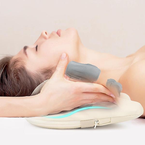  카프 무선 온열 안마기 목 어깨 경추 베개 마사지기 KF-WM07