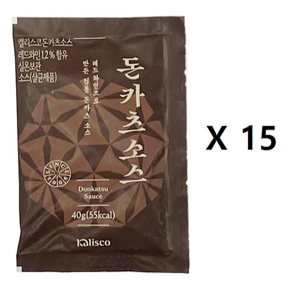  (사보텐) 소포장 돈카츠소스 40g x 15개