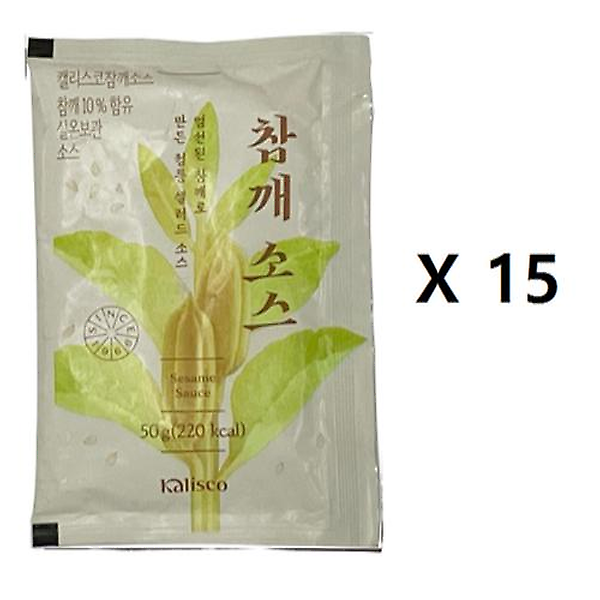  (사보텐) 소포장 참깨소스 50g x 15개