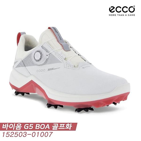  에코 2023 바이옴 G5 GTX 보아 골프화[화이트][152503-01007][여성용]