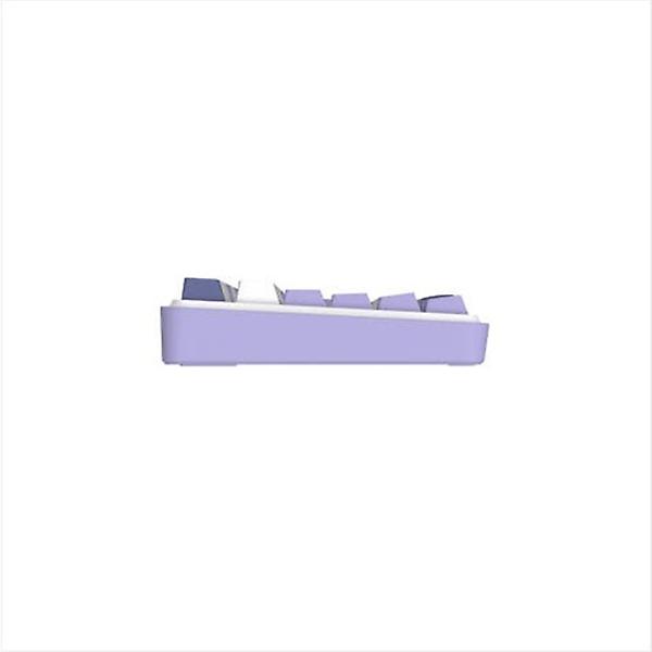  COX C87 유무선 기계식 키보드 화이트 퍼플 (용과축)