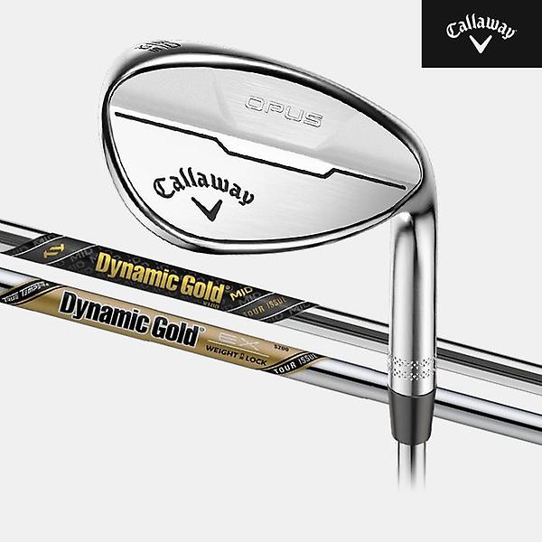  [주문제작]2024 캘러웨이 오퍼스 스틸 웨지[남성용][크롬][DYNAMIC GOLD TI]