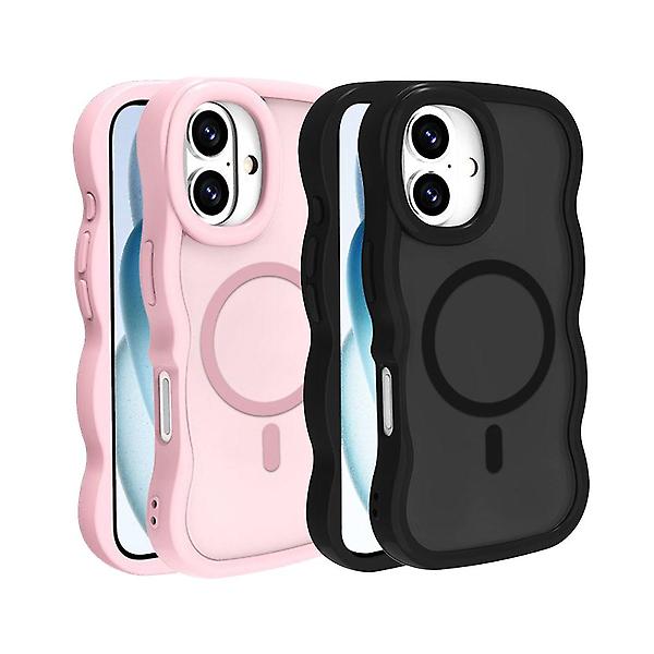  아이폰14 맥세이프 물결 웨이브 매트 케이스