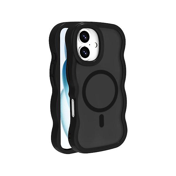  아이폰13 맥세이프 물결 웨이브 매트 케이스