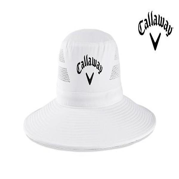  [캘러웨이코리아정품]2022 캘러웨이 UV 차단 심플 경량 선햇(SUN HAT) 골프모자[화이트][남성용]