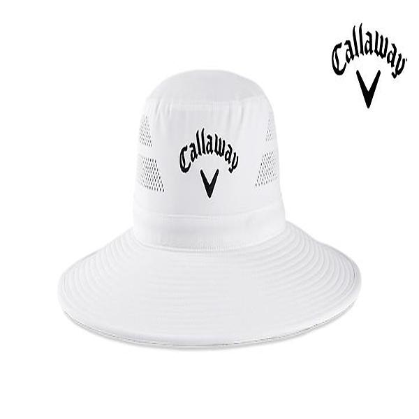  [캘러웨이코리아정품]2022 캘러웨이 UV 차단 심플 경량 선햇(SUN HAT) 골프모자[화이트][남성용]