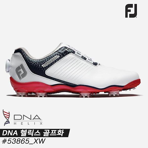  풋조이 2024  디엔에이 헬릭스(DNA HELIX) 보아 골프화[53865/XW/화이트+네이비+레드][남성용]
