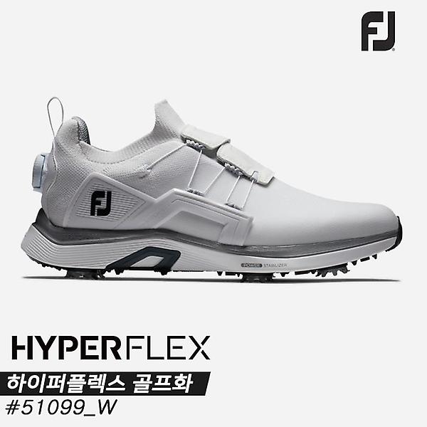  2024풋조이 하이퍼플렉스 51099 화이트화이트그레이